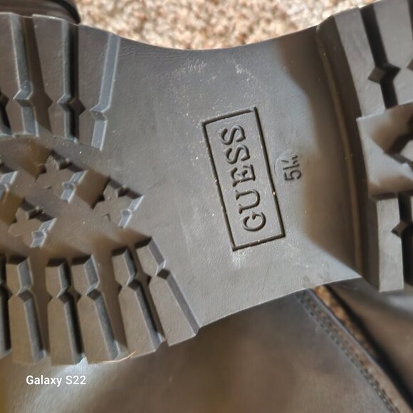 Guess "Jellio" Black Over the Knee boots. NIB. Size 5 - Picture 10 of 11